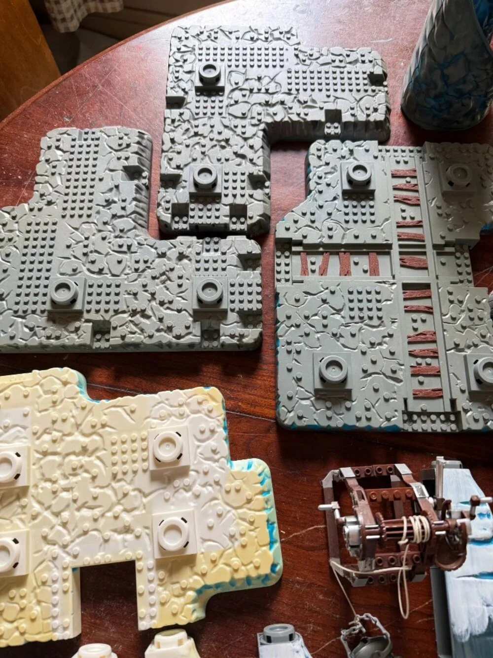 Mega Bloks Fire and Ice Dragons 9858 Replacement Parts NOT Complete READ
